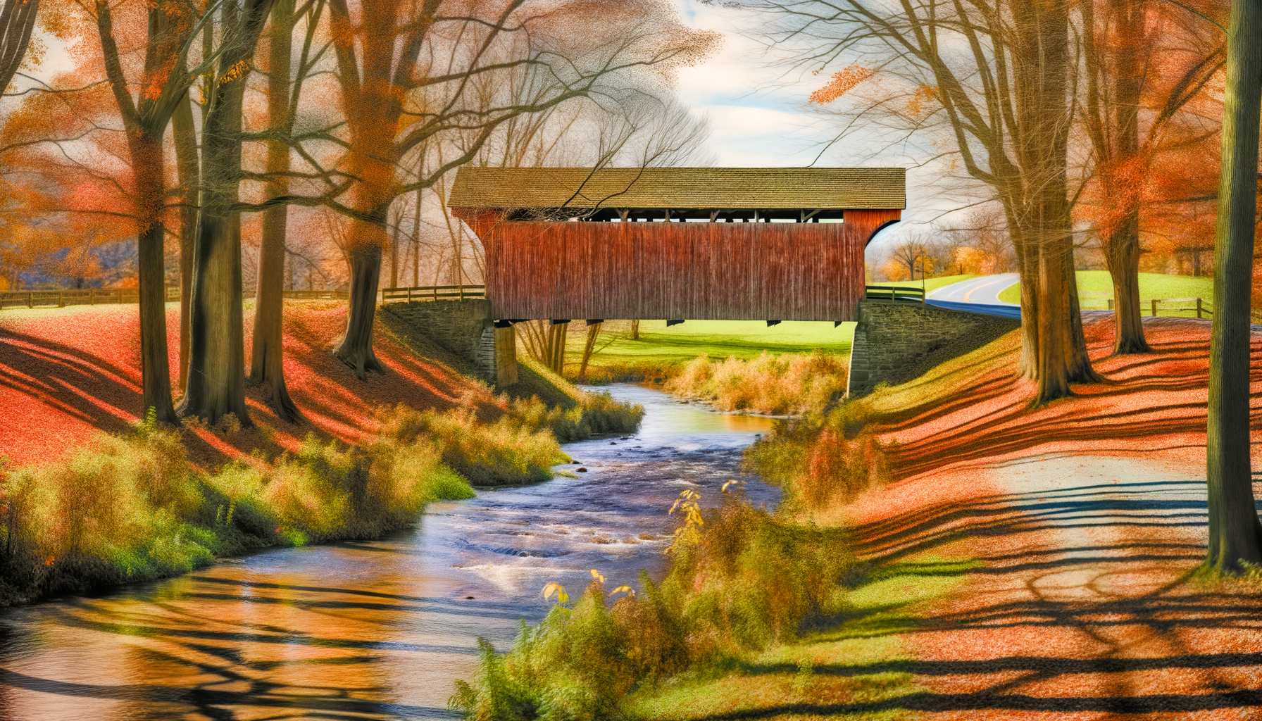 Covered Bridge North Loop route guide